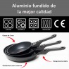 Sartenes en aluminio forjado