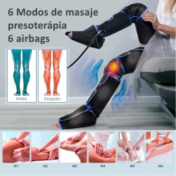 ECODE® Masajeador con Presoterapia para Pies y Piernas