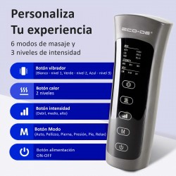 ECODE® Masajeador con Presoterapia para Pies y Piernas